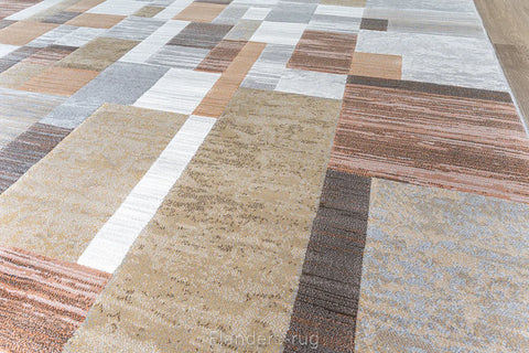 當代藝術家系列高密度抽象地毯~9248-63817萬象(近拍)