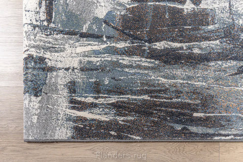 當代藝術家系列高密度抽象地毯~2626-63843亙古(角落)