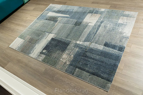 當代藝術家系列高密度抽象地毯~6656-63854幽靜(俯視)