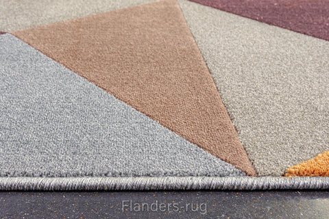 米蘭再生纖維立體浮雕絲絨地毯~5171-78013趨勢彩(拷克)