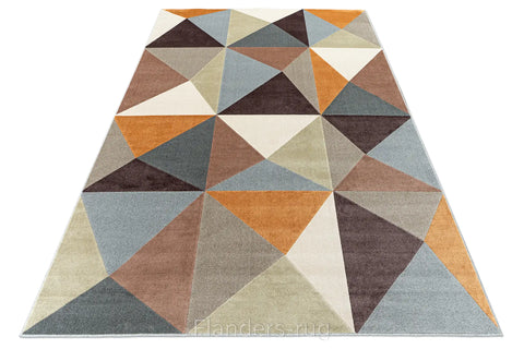 米蘭再生纖維立體浮雕絲絨地毯~5171-78013趨勢彩(俯視)