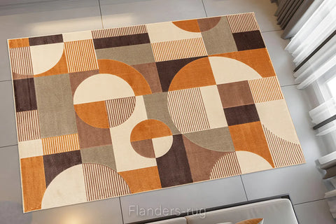 米蘭再生纖維立體浮雕絲絨地毯~6111-78017時尚(情境)