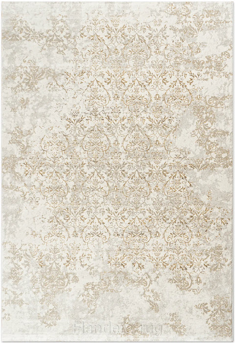 輝映 | 高密度亮絲立體刻紋地毯 | 白金系列 | 6121-83009