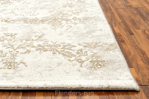 輝映 | 高密度亮絲立體刻紋地毯 | 白金系列 | 6121-83009(前緣)