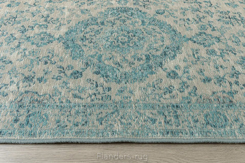 安緹卡復古風純棉雪尼爾平織地毯~91269-500399-70x140cm(紋理)