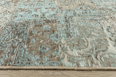 安緹卡復古風純棉雪尼爾平織地毯~91290-500799-70x140cm(拷克)
