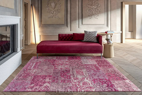 安緹卡復古風純棉雪尼爾平織地毯~91290-801399(情境)