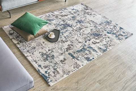 元素斑駁風現代床邊地毯~10643u01美茵