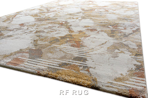 元素斑駁風抽象地毯~13013c10光景(近拍)