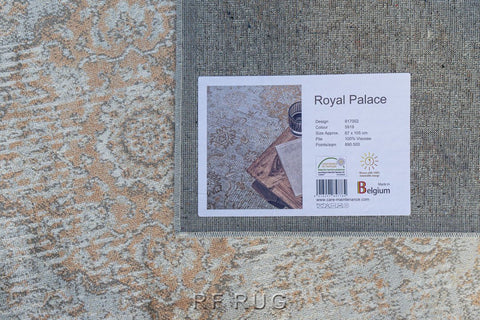 皇宮牌薄型化絲毯~17002-5919歸根(背面)