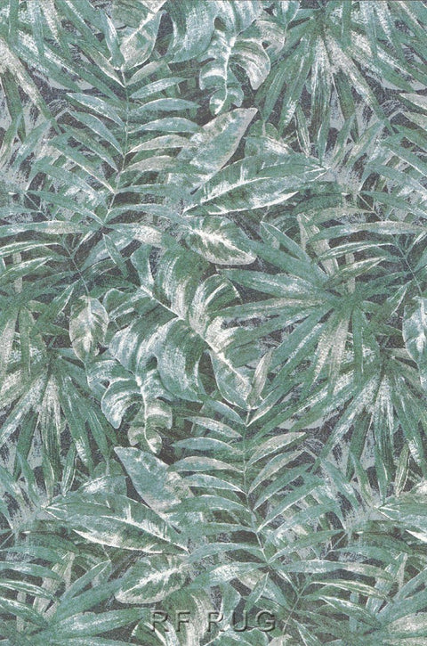 皇宮牌薄型化絲毯~17218-3777綠映