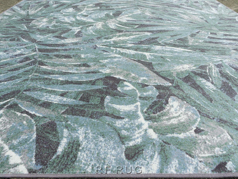 皇宮牌薄型化絲毯~17218-3777綠映(近拍)