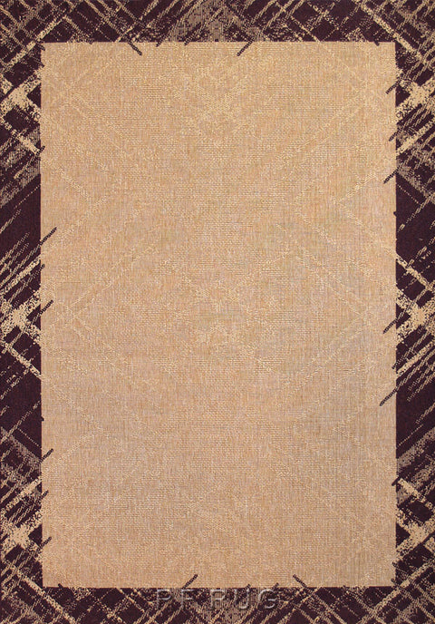 FLOORLUX仿麻纖平織地毯~20082mais-brown