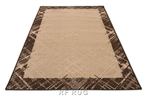 FLOORLUX仿麻纖平織地毯~20082mais-brown(紋理)