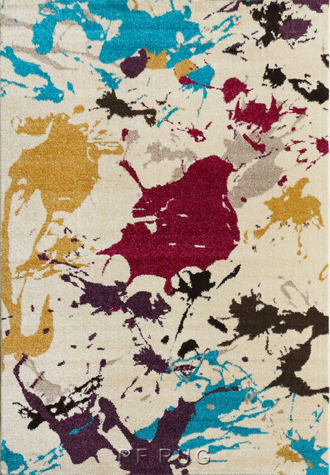 海格抽象彩繪地毯~2348c10潑溢