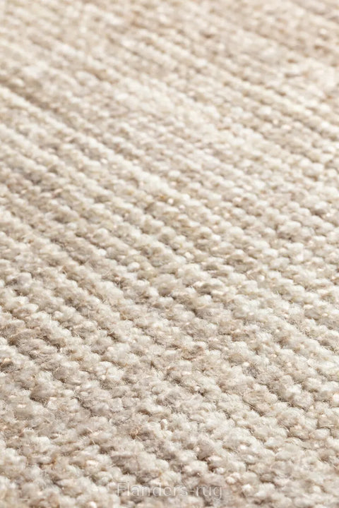 Ligne Pure手工編織羊毛混絲地毯~244.001.110Oat米駝(近拍)