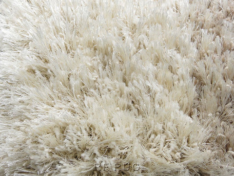 狂想曲素色長毛(羊毛混紡)地毯~2501-100象牙白(紋理)