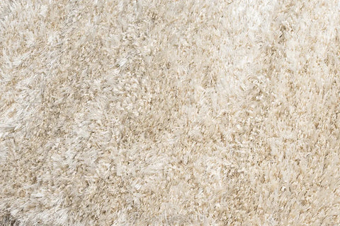 狂想曲素色長毛(羊毛混紡)圓形地毯~2501-101米白(紋理)