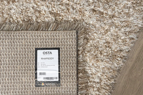 狂想曲素色長毛(羊毛混紡)地毯~2501-102米駝(背面)