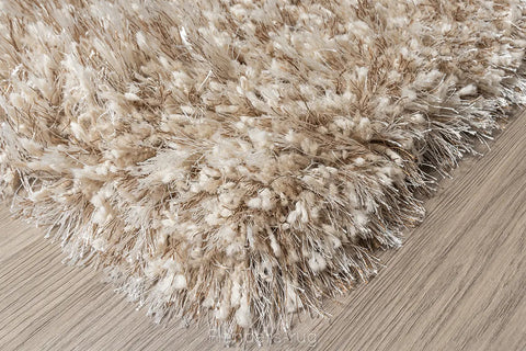 狂想曲素色長毛(羊毛混紡)地毯~2501-102米駝(前緣)