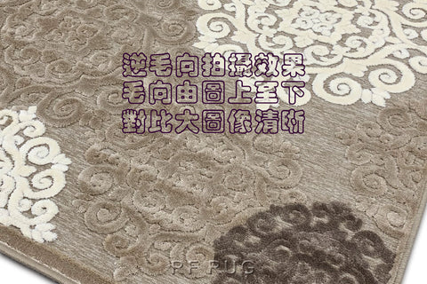 吉諾瓦立體浮雕厚絲毯~38001-656590錦緞(逆毛向)