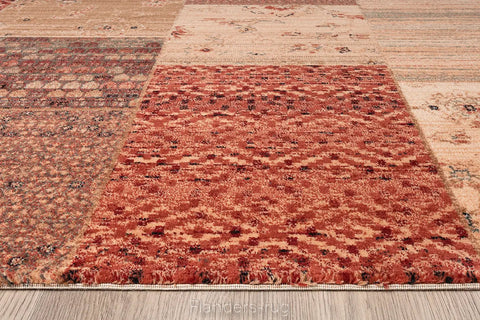 KASHQAI民族風純羊毛地毯~4327-101傳承(前緣)