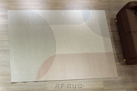 FLUX簡約風羊毛混織地毯~4617AE990唯美(正視)