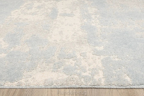 FLUX簡約風羊毛混織地毯~4612AE500冰川(前緣)