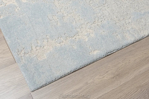 FLUX簡約風羊毛混織地毯~4612AE500冰川(邊緣)
