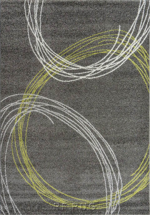 曼哈頓雙股紗抽象藝術地毯~5440-8V46繞射