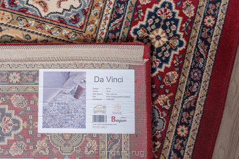 達文西百萬針高密度古典地毯~57112-1414祈禱(背面)