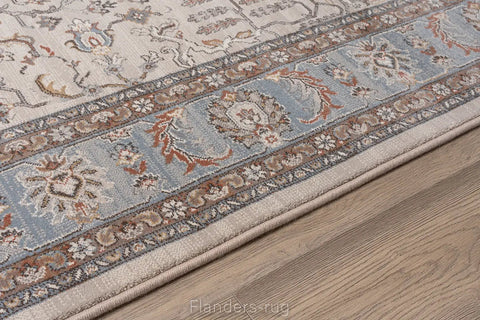 達文西百萬針高密度古典地毯~57267-9255阿拔斯(拷克)