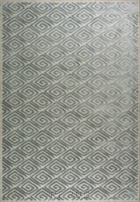 拉娜羊毛提絲平織地毯~622-477041菱格