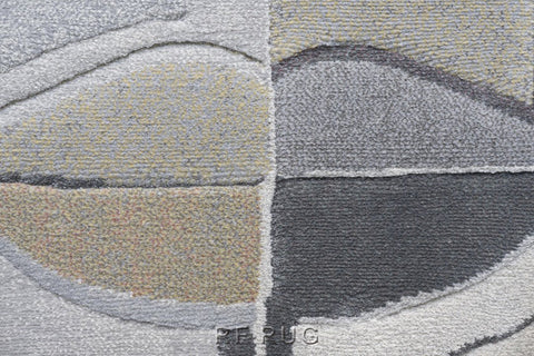 古銀百萬針高密度現代地毯~63772-3747巨匠(紋理)