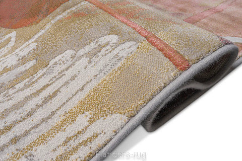 古銀百萬針高密度現代地毯~63799-7270仙境(拷克)