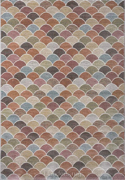古銀百萬針高密度現代地毯~63809-9290錦繪
