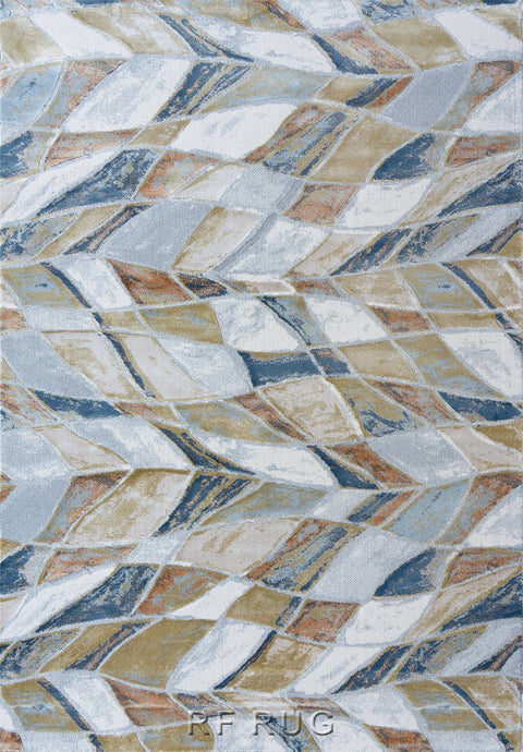 博斯立體浮雕抽象地毯~6497s10韻律