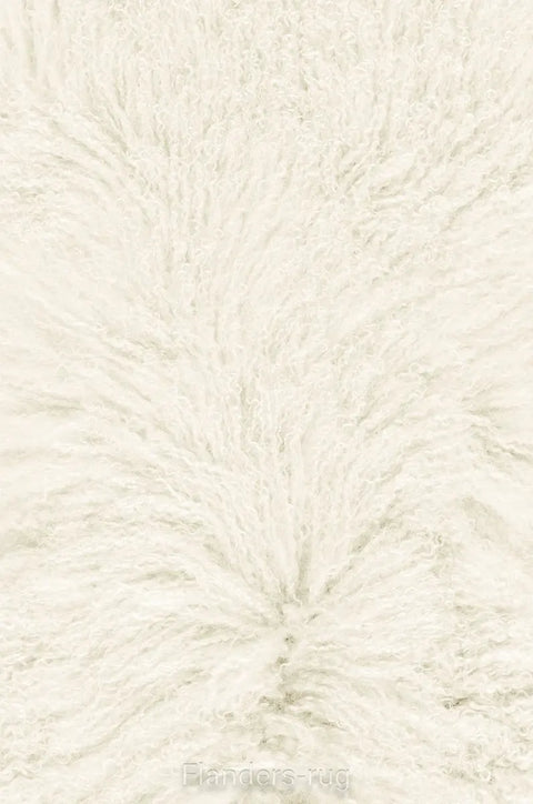 Ligne Pure蒙古羔羊絨披毯60x100cm~730.001Lush(近拍)