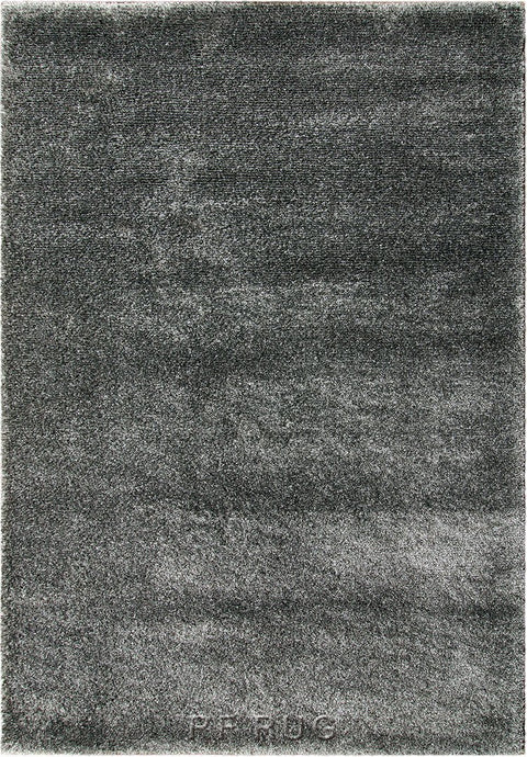 光譜極簡風細絲長毛地毯~80001-4383灰銀