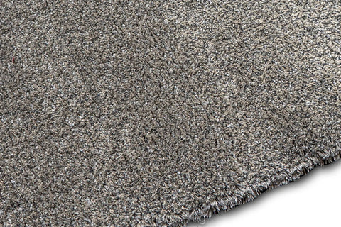 光譜極簡風細絲長毛地毯~80001-4656灰銀(床邊毯）