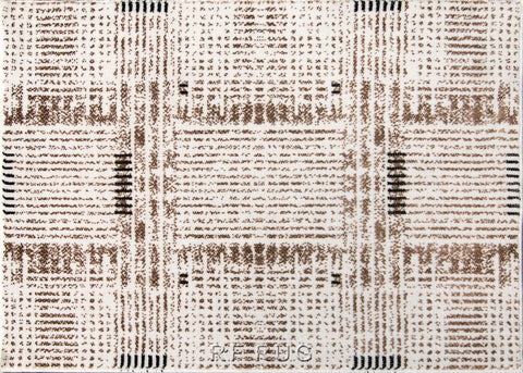帕爾馬絲光仿棉質地毯~8834p100格紋-50x70cm
