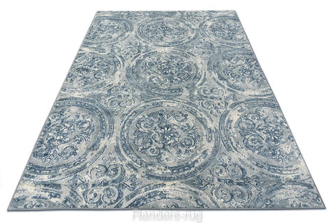 威尼斯新古典百萬針厚絲毯~89715-5949(近拍)