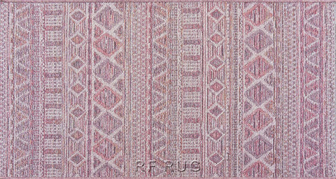 布萊頓室內外兩用平織地毯~98008-503699印加粉-80x150cm