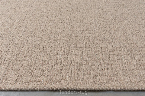 高地純羊毛平織地毯~99033-201396米駝(側邊)
