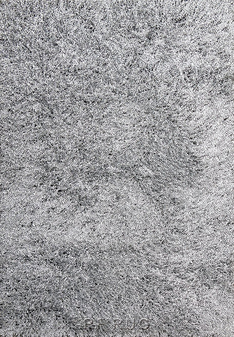麥穗長毛地毯170x240cm~銀