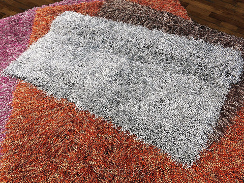 麥穗長毛地毯170x240cm