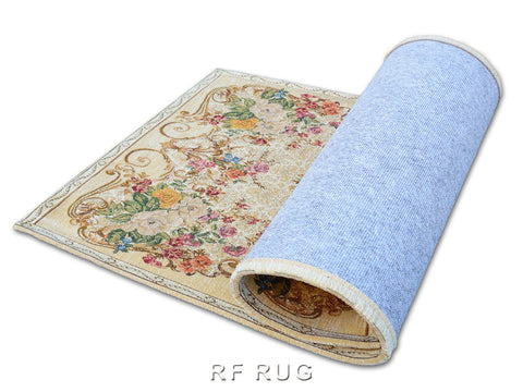 費奧雷雪尼爾織錦地毯(點織布底強化止滑)