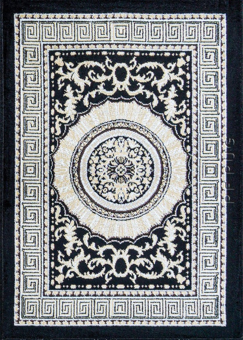 德克薩斯薄型化絲毯(門口墊)50x70cm~黑1