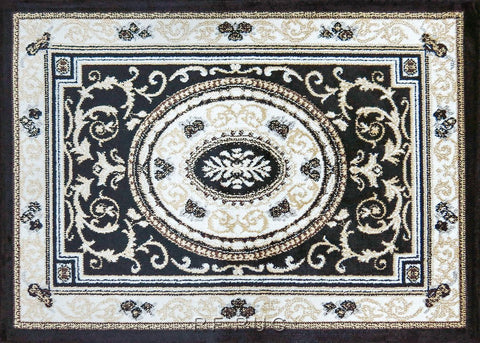 德克薩斯薄型化絲毯(門口墊)50x70cm~黑2
