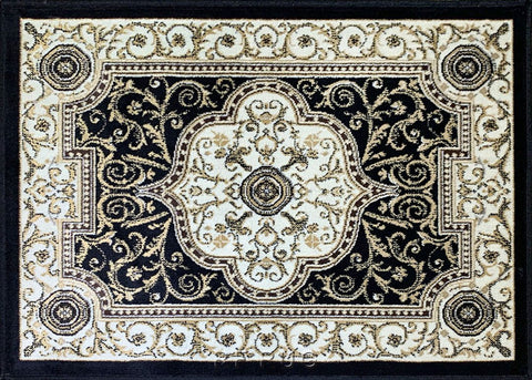 德克薩斯薄型化絲毯(門口墊)50x70cm~黑8